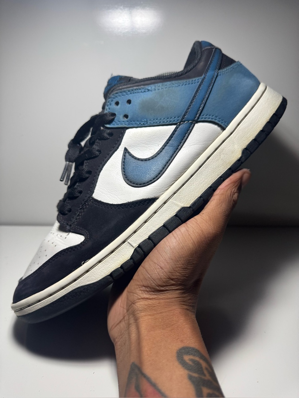 Nike Dunk Low “Airbrush” Industrial Blue Size 10